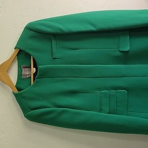 J Crew Kelly green Pea coat- Women’s size 12